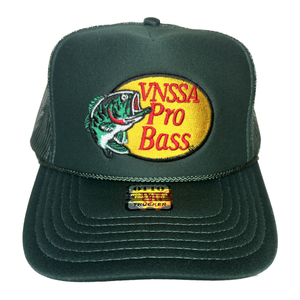 VNSSA Pro Bass Trucker Hat (Forest Green)
