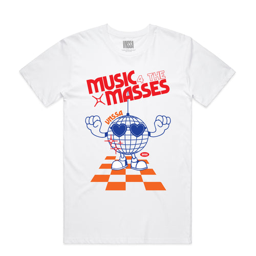 Music4TheMasses T-Shirt (White)