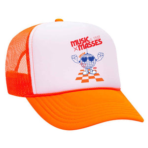 Music4TheMasses Trucker Hat (Orange)